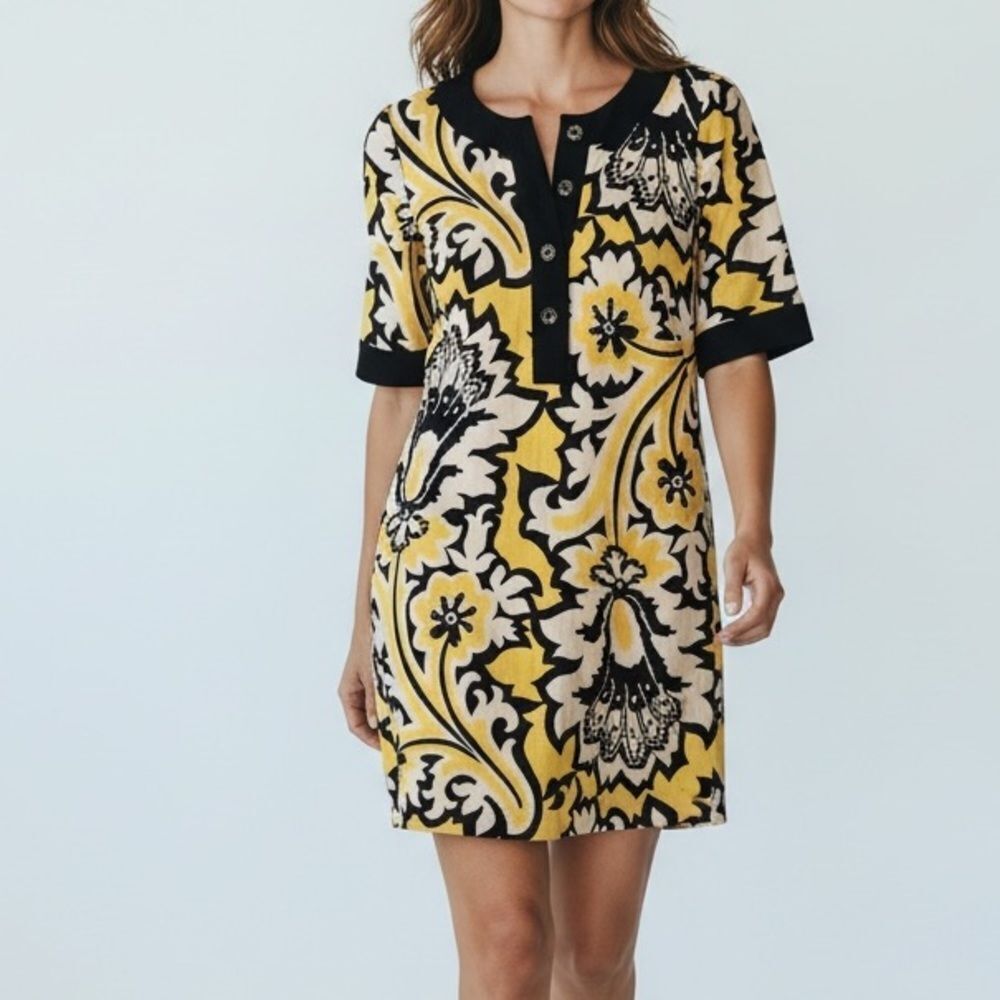 An Original Milly of New York Floral Dress in Women Size 8
